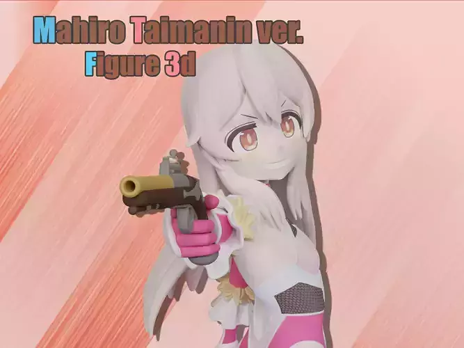 Mahiro Taimanin figure 3d 3D print model