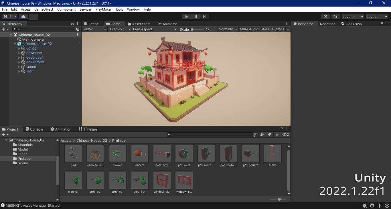 Chinese Town 3D Model Collection_47