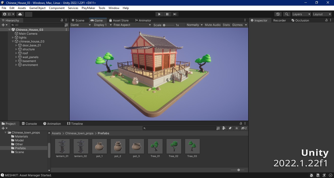 Chinese Town 3D Model Collection_48