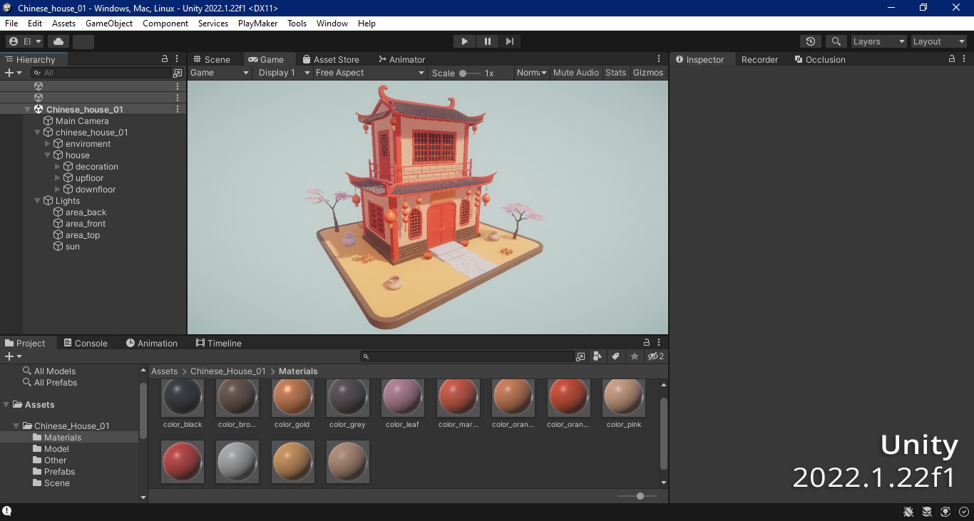 Chinese Town 3D Model Collection_46