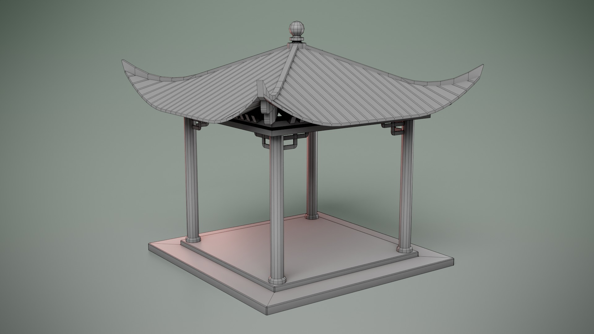 Chinese Town 3D Model Collection_31