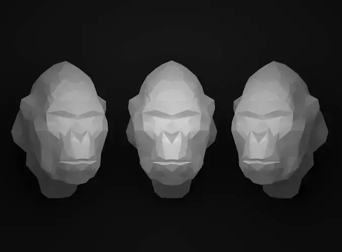 Gorilla head