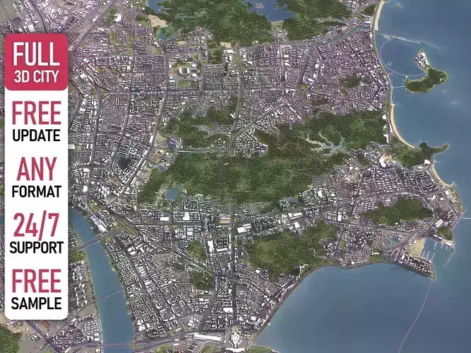 Zhuhai - 3D City Model