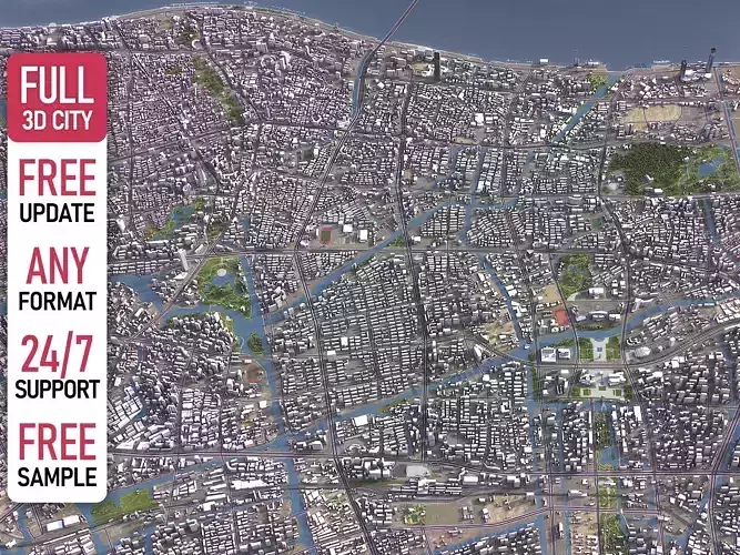 Wenzhou - 3D City Model