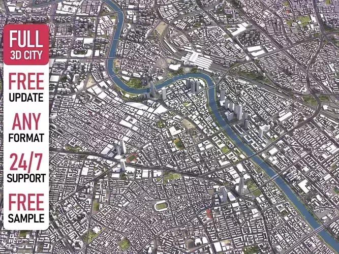 Tianjin - 3D City Model