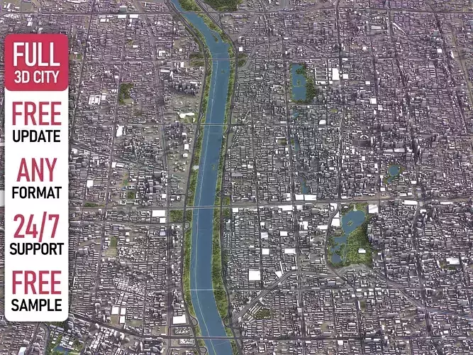 Taiyuan - 3D City Model