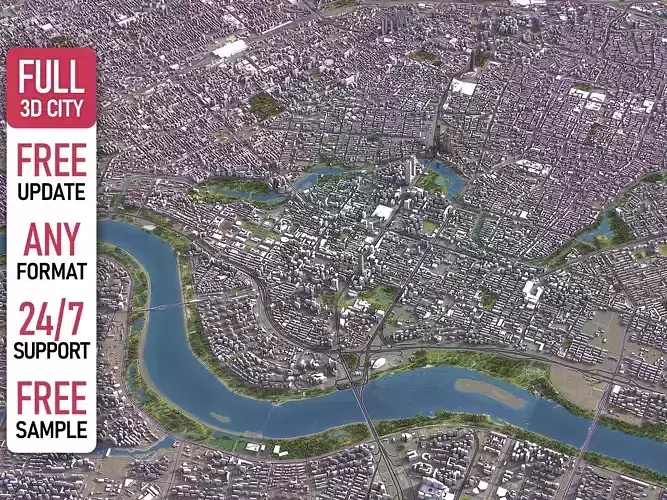 Shenyang - 3D City Model