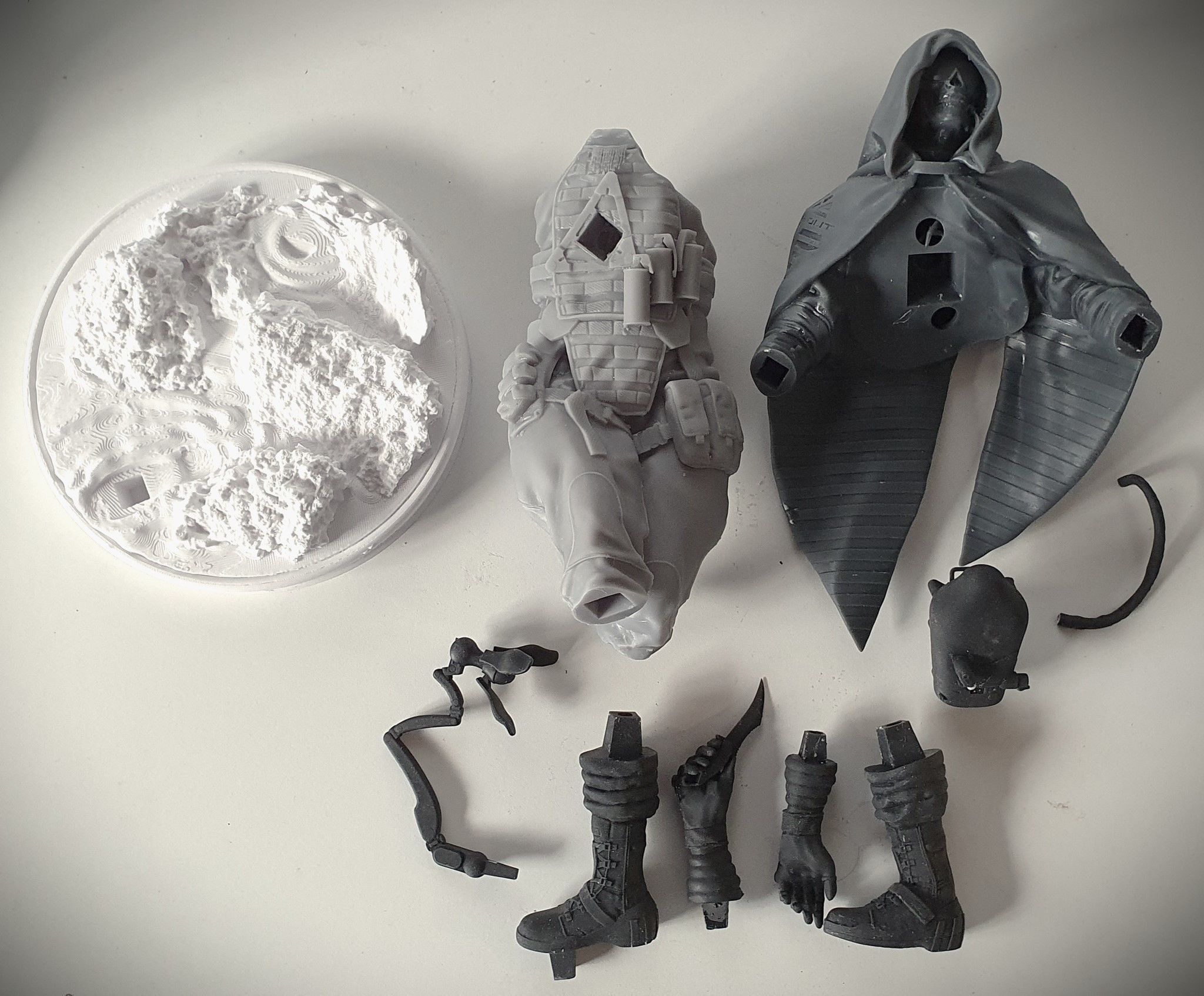 Death stranding Higgs fan art  3D print model_2