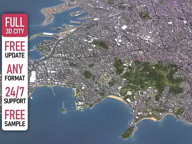 Qingdao - 3D City Model