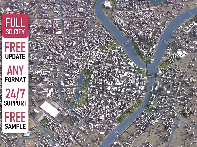 Ningbo - 3D City Model