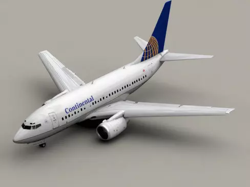 Boeing 737-600 Continental Airlines 3D model_0