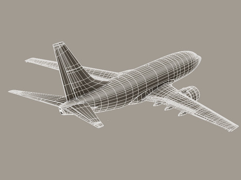 Boeing 737-600 Continental Airlines 3D model_15