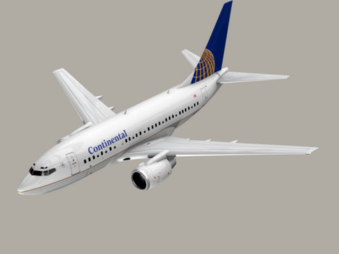 Boeing 737-600 Continental Airlines 3D model_6