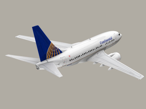 Boeing 737-600 Continental Airlines 3D model_7