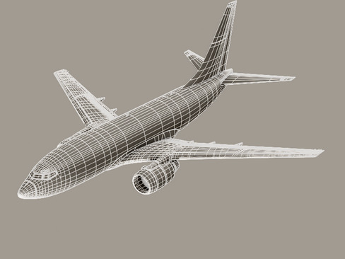 Boeing 737-600 Continental Airlines 3D model_14