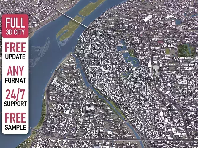 Nanchang - 3D City Model