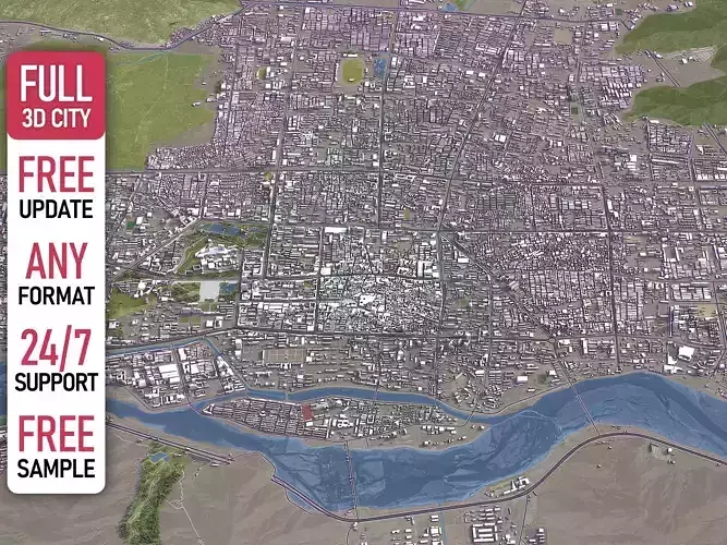 Lhasa - 3D City Model