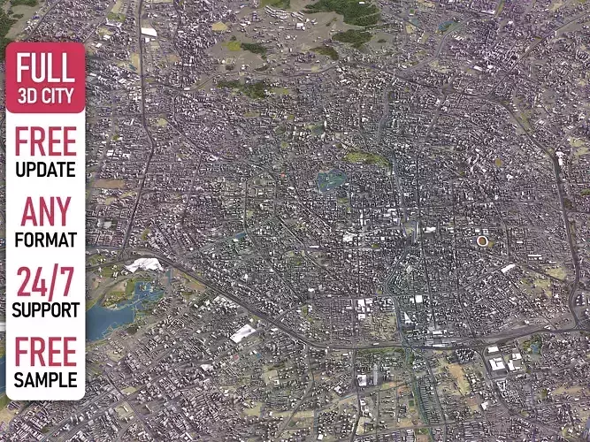 Kunming - 3D City Model