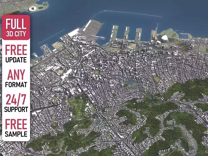 Dalian - 3D City Model