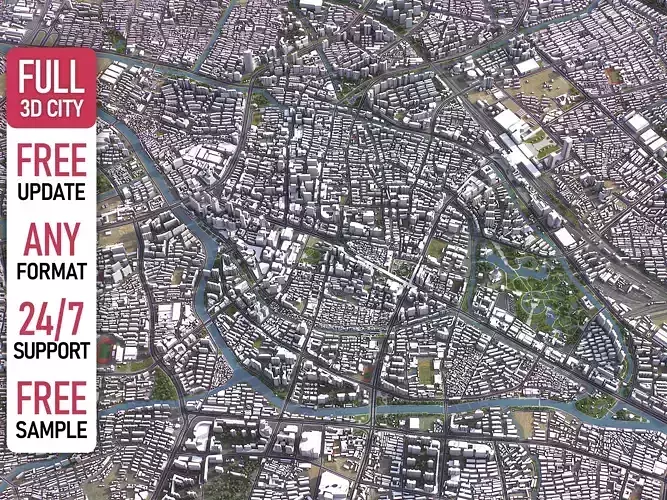 Changzhou - 3D City Model