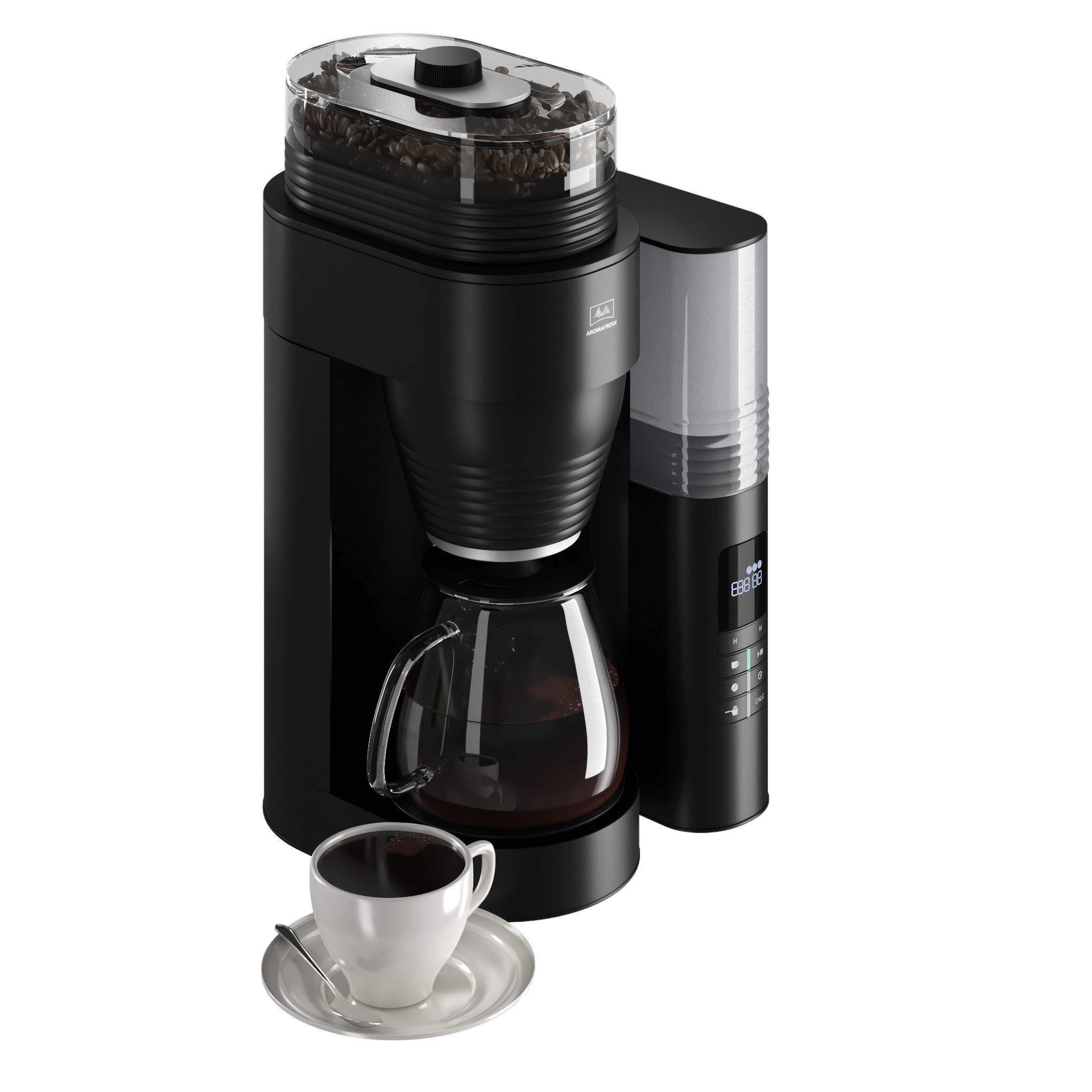 Coffee machine Melitta AromaFresh X New Generation 3D model_1