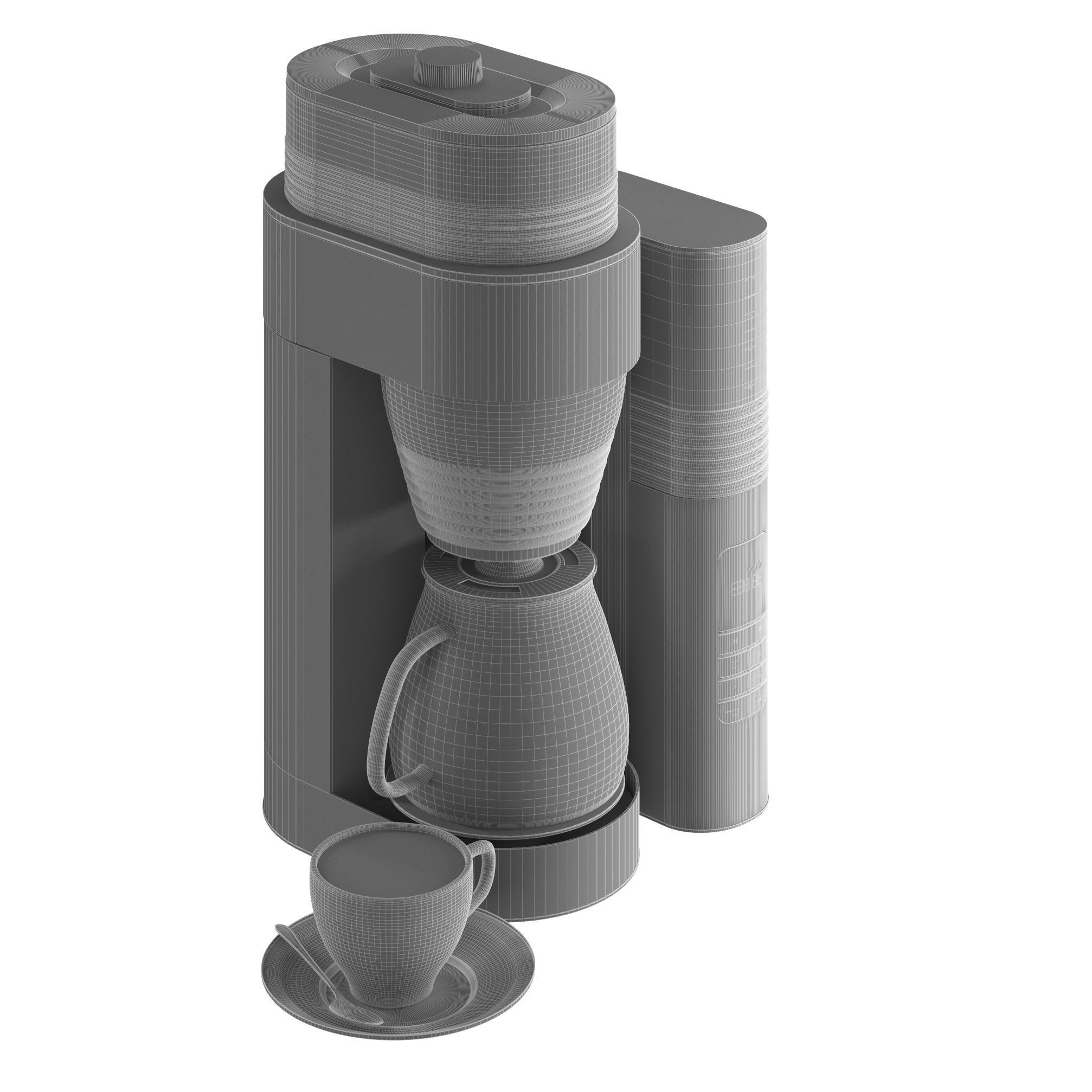 Coffee machine Melitta AromaFresh X New Generation 3D model_3