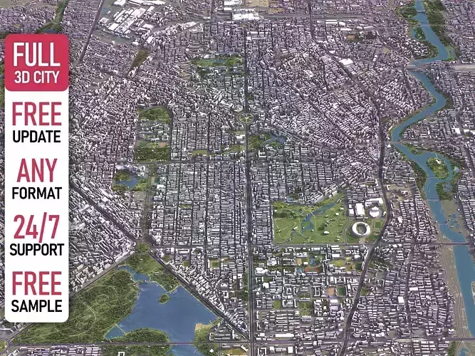 Changchun - 3D City Model