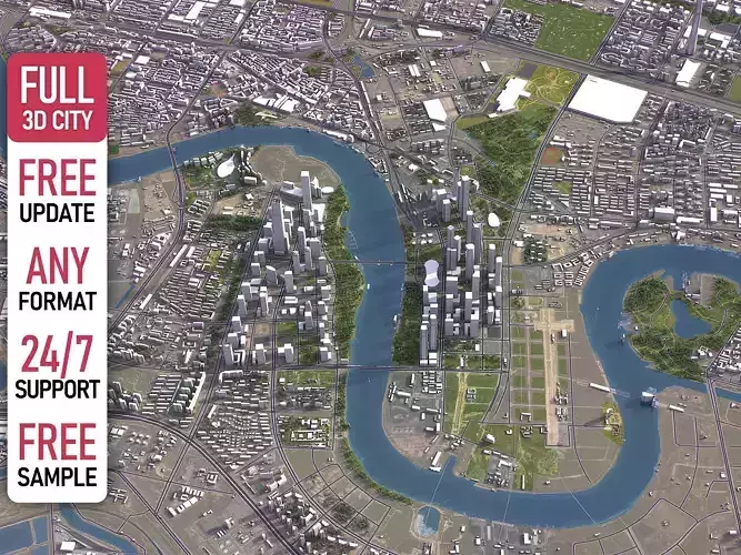 Binhai - 3D City Model