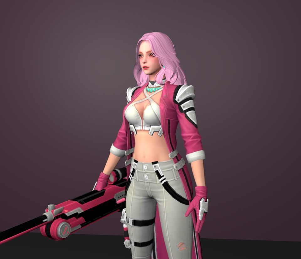 vice overhit 3D model_2