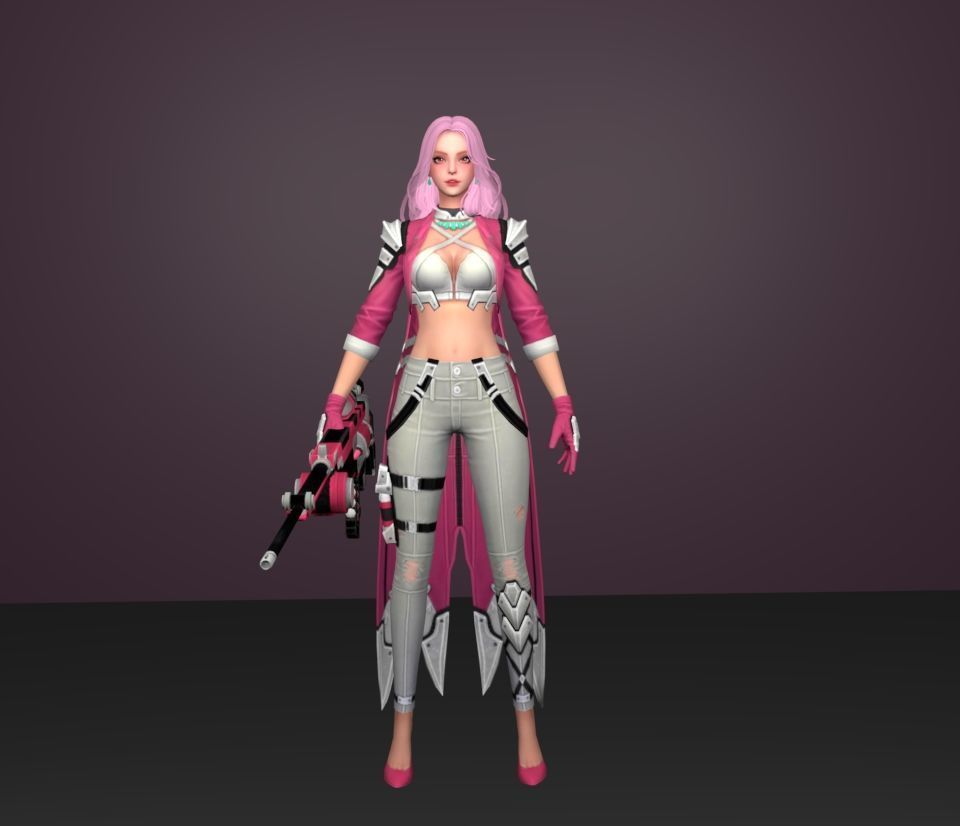 vice overhit 3D model_1