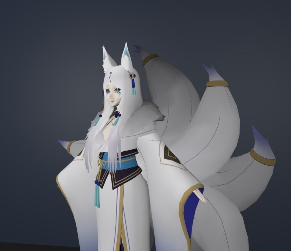 yukime 3D model_2