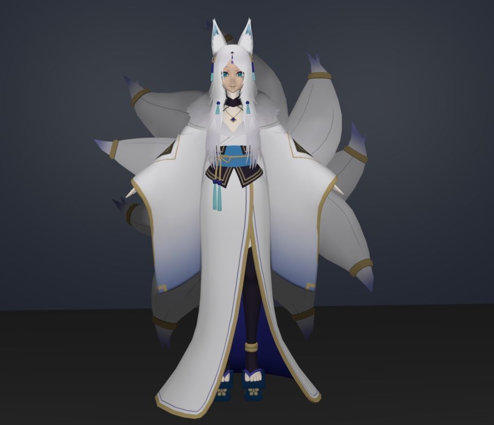 yukime 3D model_1