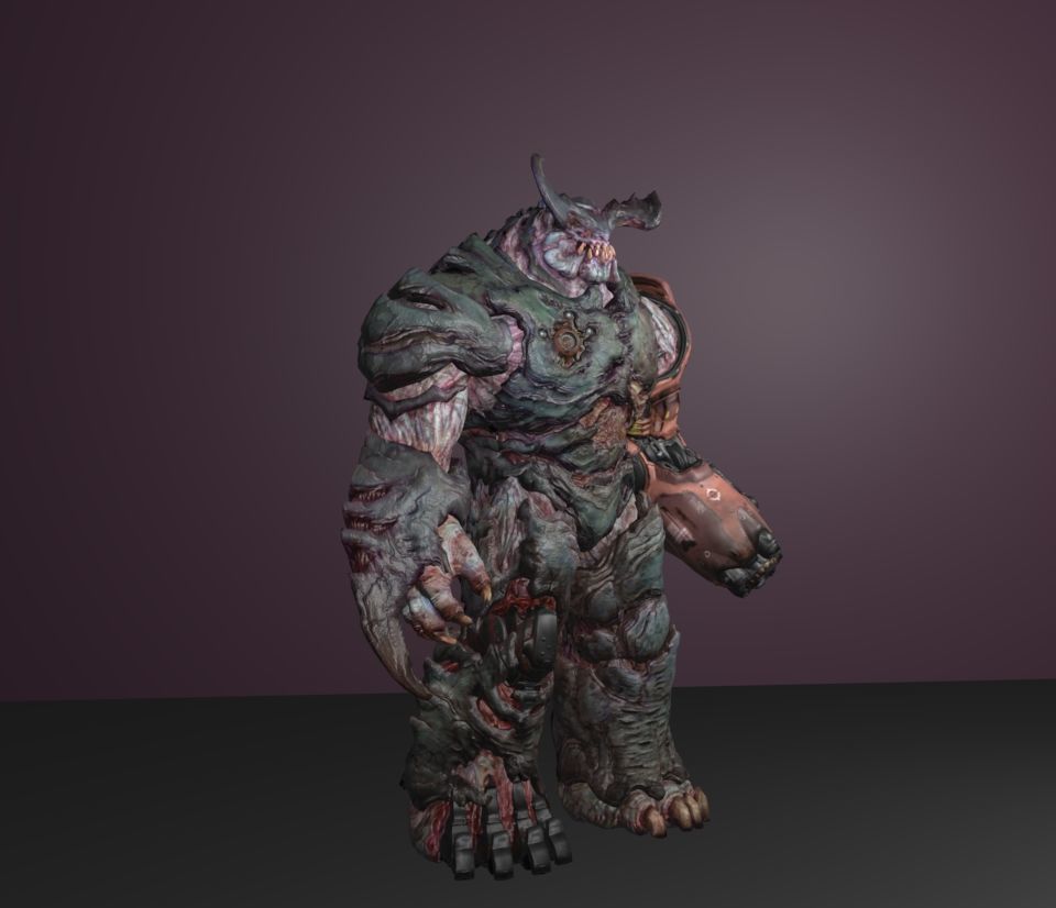 cyber demon 3D model_3
