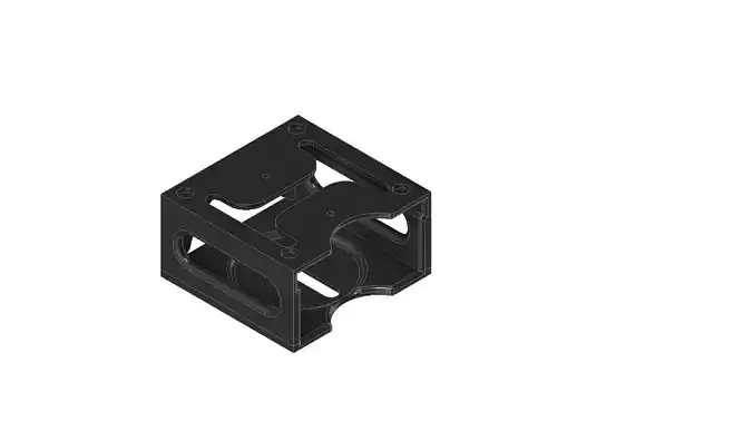 Milwaukee low profile Packout Stackable Holder 3D print model