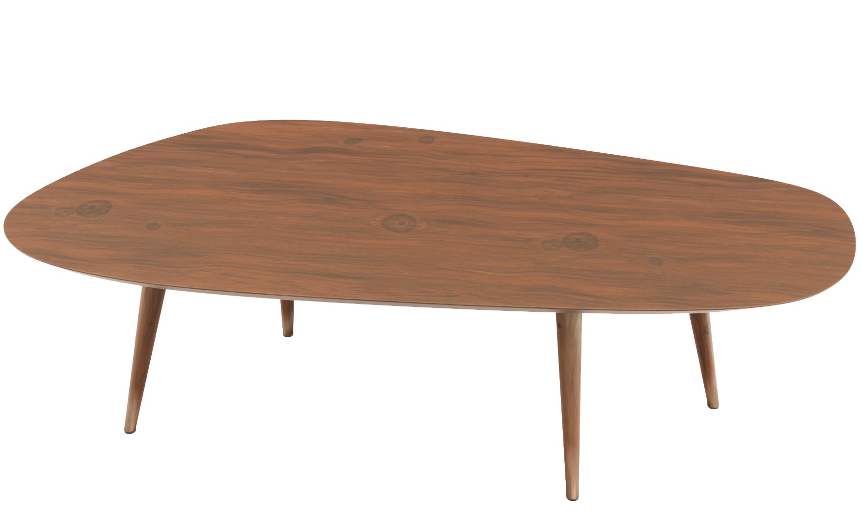 Wood table 3D model_12