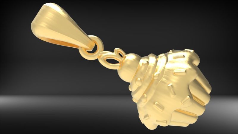 CUPCAKE PENDANT 3D print model_16