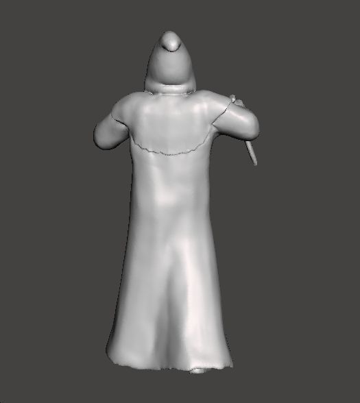 SCREAM GHOSTFACE MINIATURE MODEL HORROR FANTASY GAMES RPG DND 3D print model_7