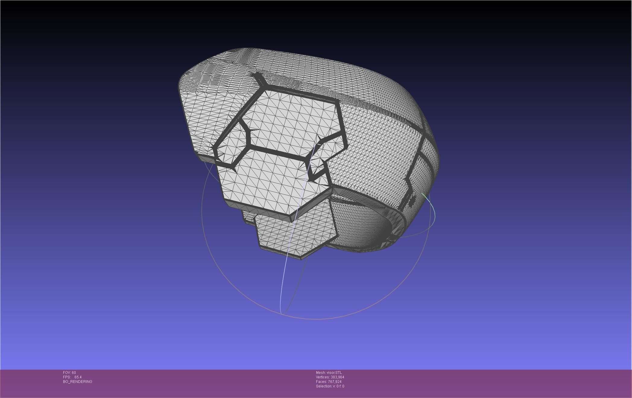 Kaiju No 8 Mina Ashiro Visor 3D print model_63