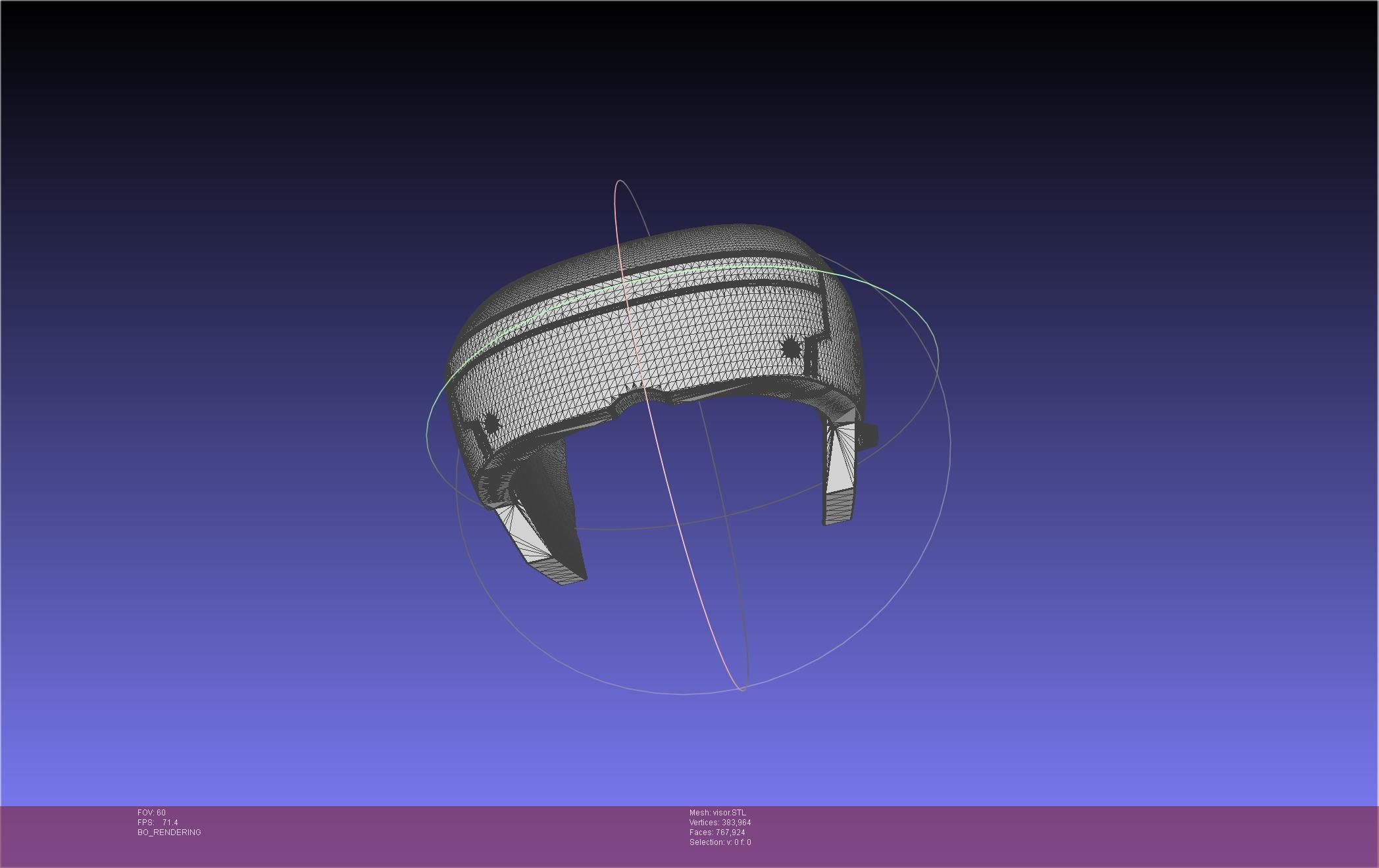 Kaiju No 8 Mina Ashiro Visor 3D print model_57