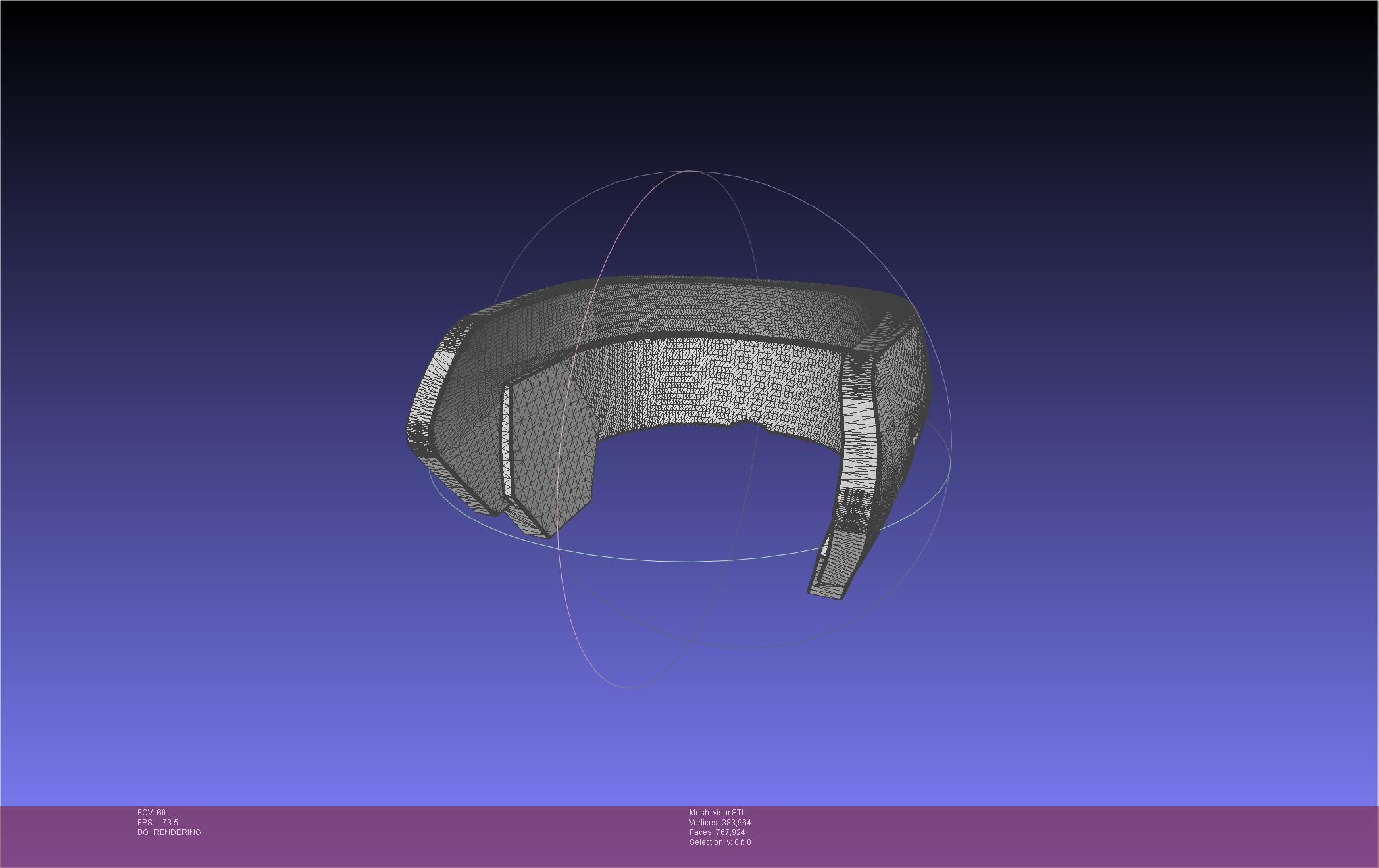 Kaiju No 8 Mina Ashiro Visor 3D print model_49