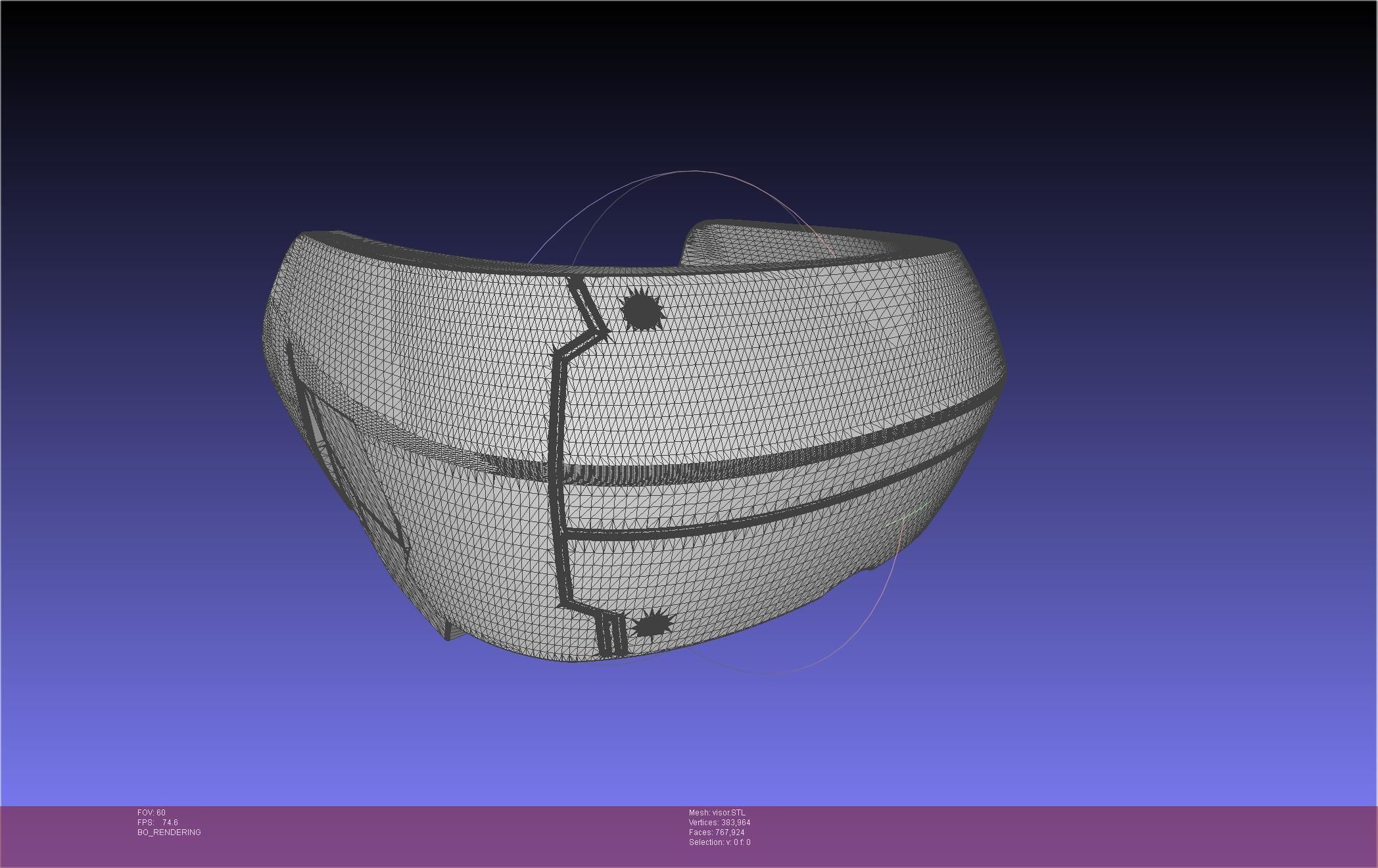 Kaiju No 8 Mina Ashiro Visor 3D print model_70