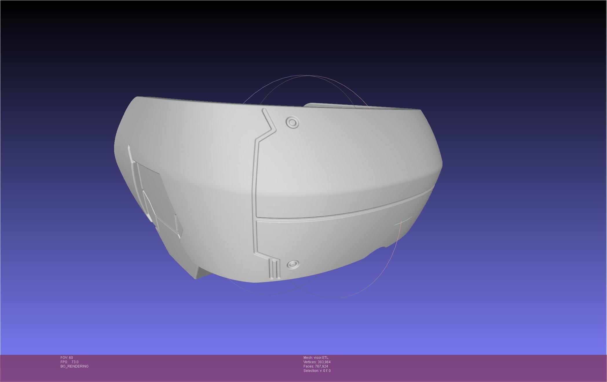 Kaiju No 8 Mina Ashiro Visor 3D print model_69