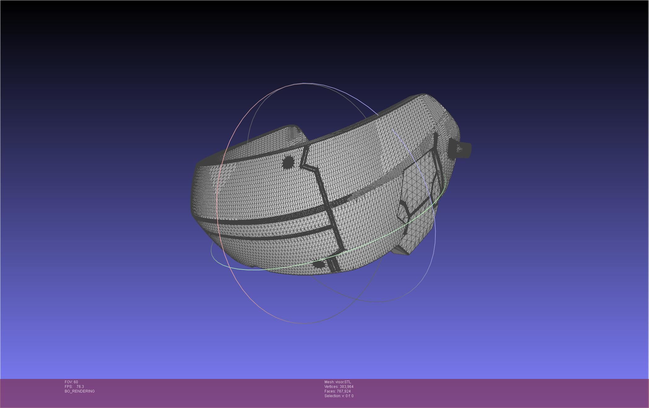 Kaiju No 8 Mina Ashiro Visor 3D print model_46