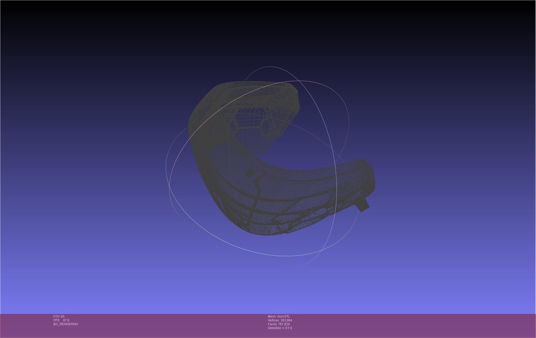 Kaiju No 8 Mina Ashiro Visor 3D print model_59