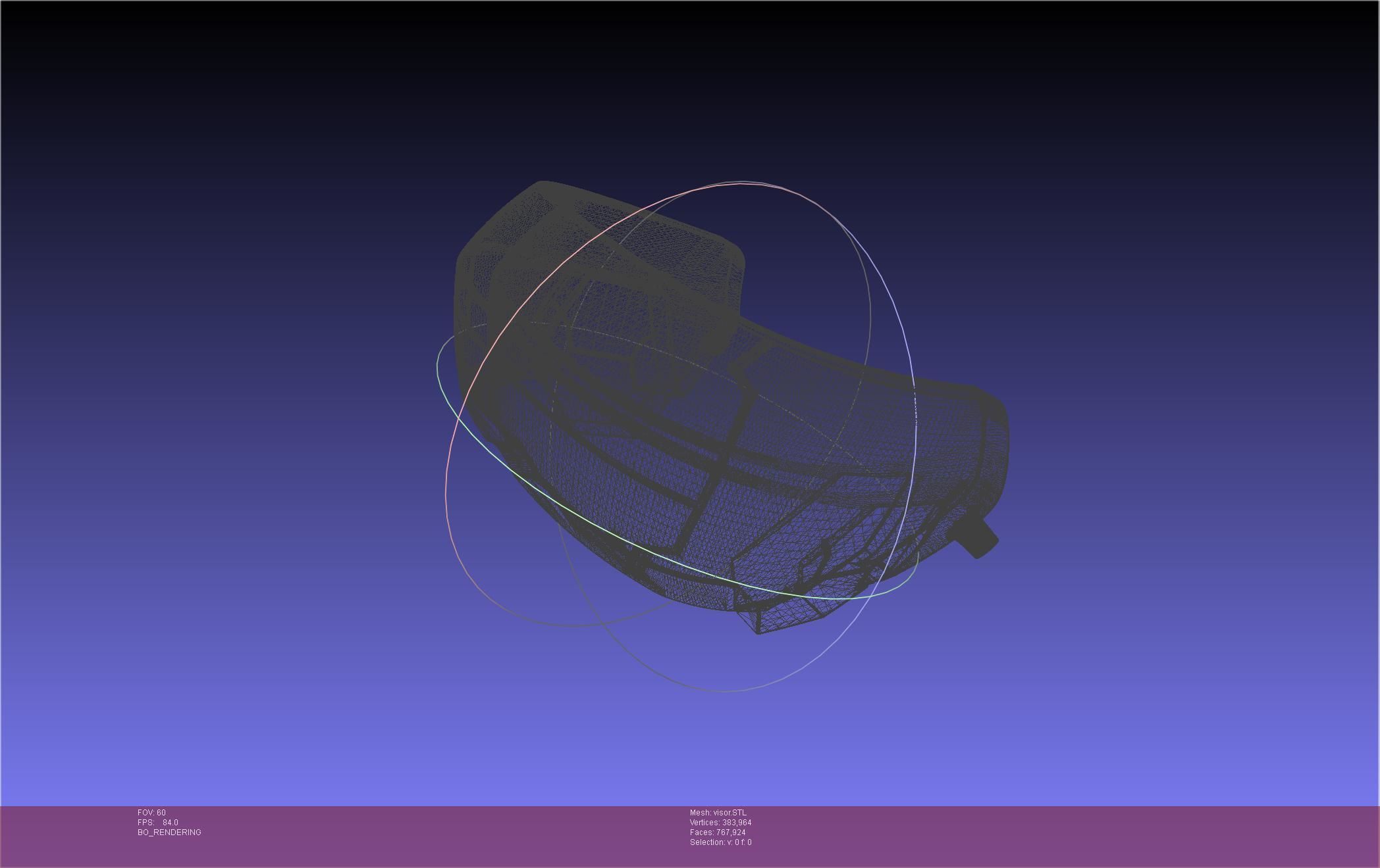 Kaiju No 8 Mina Ashiro Visor 3D print model_60