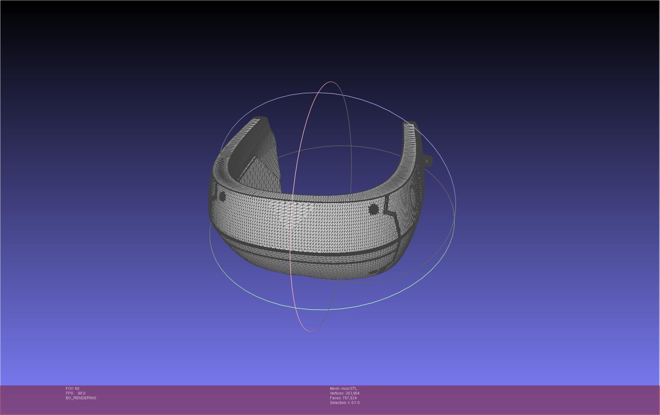 Kaiju No 8 Mina Ashiro Visor 3D print model_53