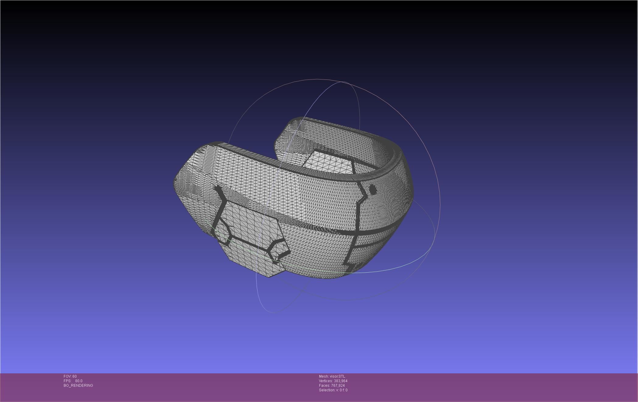 Kaiju No 8 Mina Ashiro Visor 3D print model_51