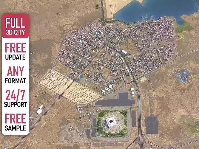 Al Khor - 3D City Model