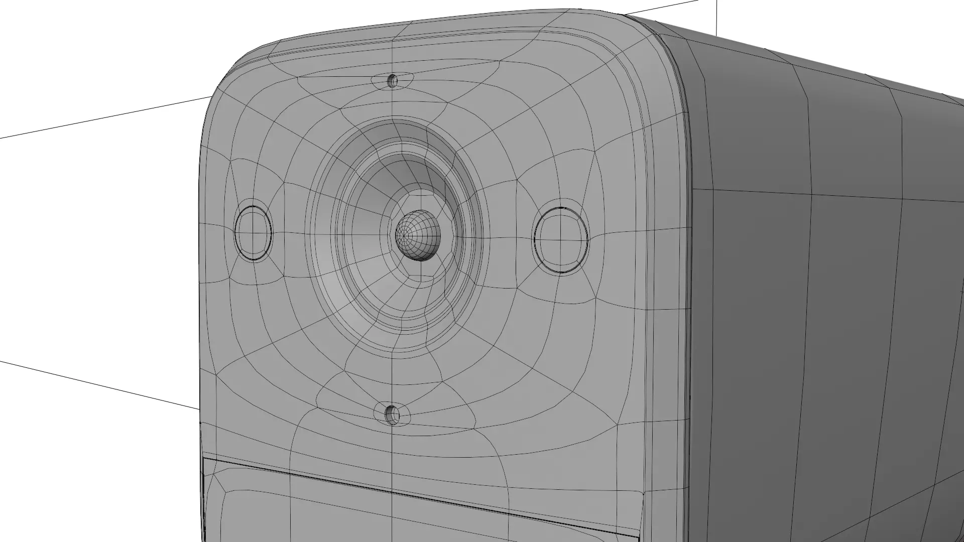 Eufy Security Camera Low-poly 3D model_14