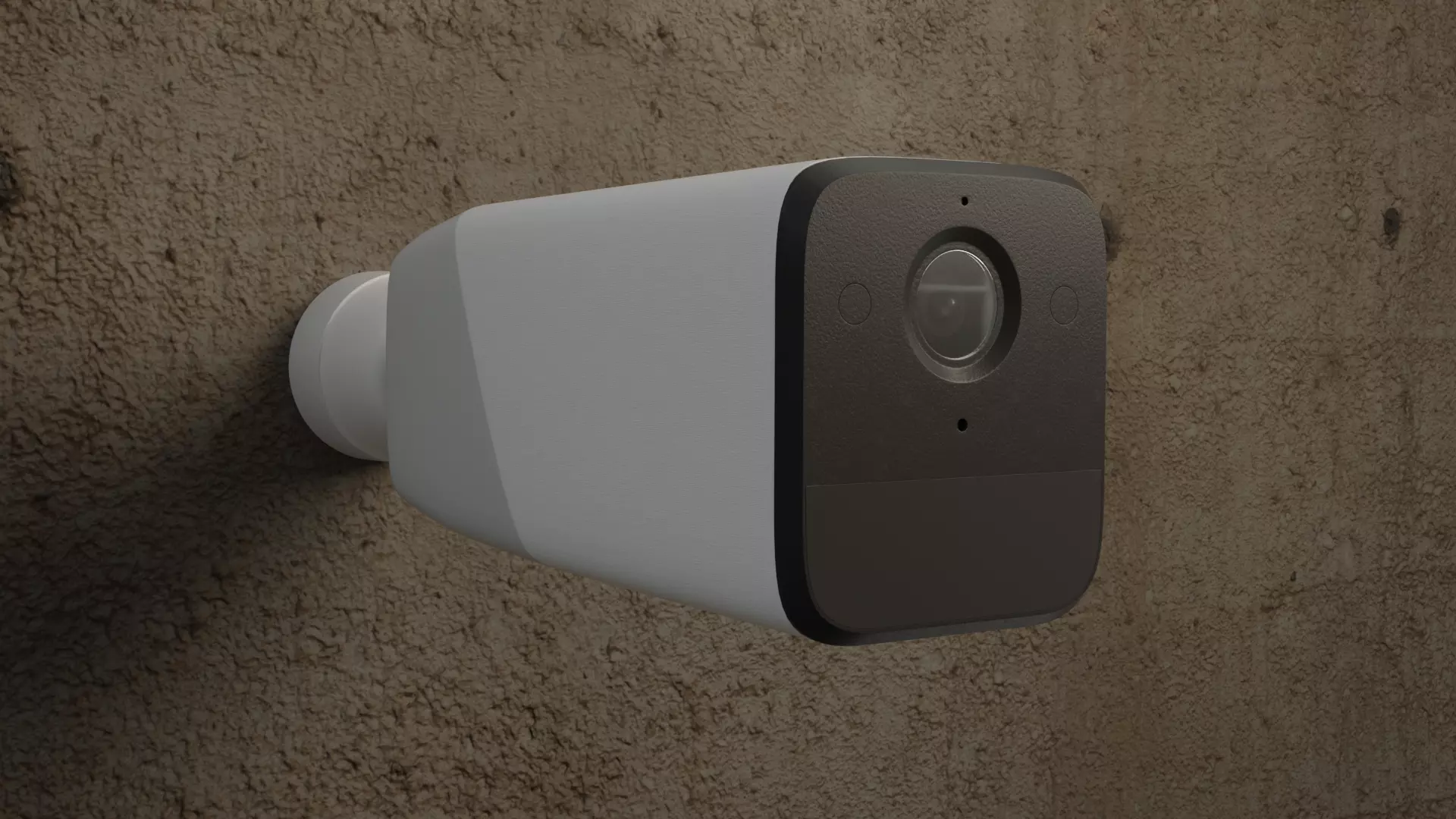 Eufy Security Camera Low-poly 3D model_1